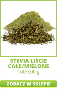 Stevia liście całe/mielone